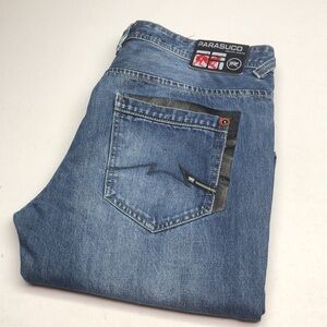 MENS PARASUCO SLIM STRAIGHT LEG JEANS 38x32 ⭐️